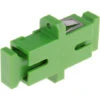 Adaptateur Pour Fibre Optique, SC Vers SC Monomode Simplex, Vert ( Prix Pour 1 )