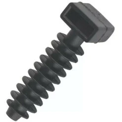 Lot De 100 Embases - Cheville à Frapper Noire (EMB8F)