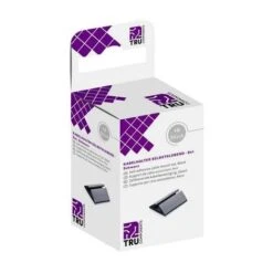 EMBASE ADHÉSIVE TRU COMPONENTS 8436656 NOIR AUTOCOLLANT 10 PC(S)