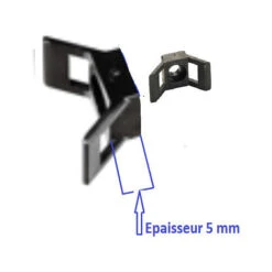 Embase Rilsan à Visser Pour Colliers De Serrages Et Rilsan Lot 100 Pièces