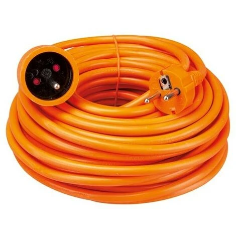 Perel RALLONGE - 20 M - ORANGE EC20 RI9520 1 Perel RALLONGE - 20 M - ORANGE EC20 RI9520