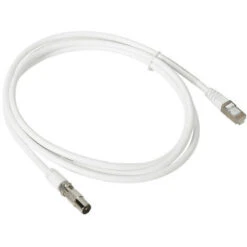 Legrand Cordon Coaxial Pour Raccordement Téléviseur Avec 1 Embout Coaxial Et 1 Embout RJ45 Longueur 2m (413040)