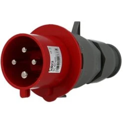 Prise Mâle CEE Triphasée, 4 X 32A