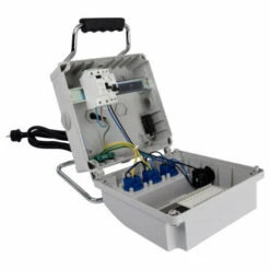 Coffret De Chantier Monophasé Pré-équipé Avec Arrêt D'urgence - Coffret Electrique NALTO -Goobayd Magasin 16996876 4