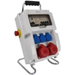 Coffret De Chantier Triphasé + Monophasé Pré-équipé Avec Arrêt D'urgence - Coffret Electrique NALTO