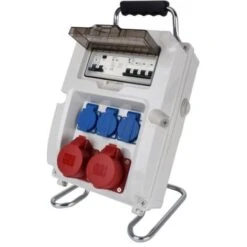 Coffret De Chantier Triphasé + Monophasé Pré-équipé Avec Arrêt D'urgence - Coffret Electrique NALTO -Goobayd Magasin 16996877 3