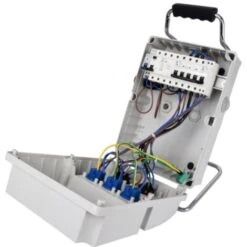 Coffret De Chantier Triphasé + Monophasé Pré-équipé Avec Arrêt D'urgence - Coffret Electrique NALTO -Goobayd Magasin 16996877 5