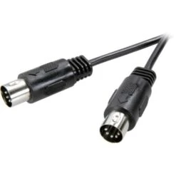 SpeaKa Professional SP-7870236 Connexion DIN Audio Câble De Raccordement [1x Diode Mâle 5 Pôles (DIN) - 1x Diode Mâle 5
