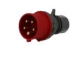 Prise Mâle CEE Triphasée, 5 X 16A