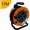 Enrouleur 15m H05VV-F 3G1.50 Mm² - 4 Prises 16A - Garantie 2 Ans