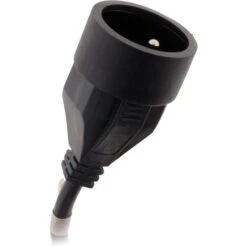 Prolongateur 16A 2P+T HO5VV-F 3G1,5mm² Noir 5m -Goobayd Magasin 1957630 3