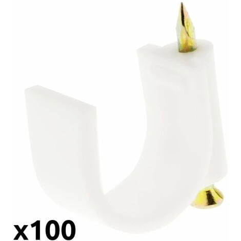 100 Attaches Ø12 Blanc - Zenitech 3 100 Attaches Ø12 Blanc - Zenitech – Image 3