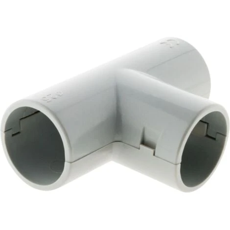 Lot De 5 Tés IRL Ø25mm Gris 1 Lot De 5 Tés IRL Ø25mm Gris