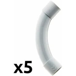5 Courbes IRL Ø20mm Gris