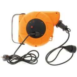 Enrouleur Mural Câble HO5VV-F 3G1mm² - Longueur 11m + 2m - Zenitech -Goobayd Magasin 2011415 3