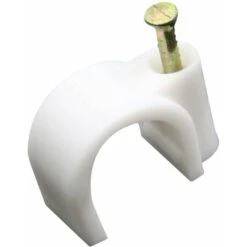 Lot De 20 Attaches Plastiques Ø6 Blanc - Zenitech