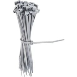 Liens Gris 10cm 50 Pièces