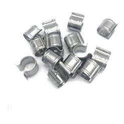 Clips De Fixation Ronds En Inox, Diamètre 30 Mm, Lot De 10