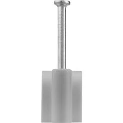 100 Attache-fils Pour Câble Rond Ø 4 à 7mm Pointe Béton DEBFLEX Noir - 700434