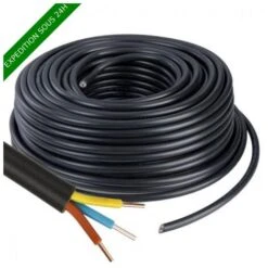 CÂBLE ÉLECTRIQUE RO2V U-1000 R2V 3G1,5 MM²