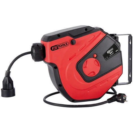 Ks Tools Enrouleurs électriques Muraux - 15 M 3x1,5mm² - 15m 2 Ks Tools Enrouleurs électriques Muraux - 15 M 3x1,5mm² - 15m – Image 2