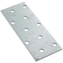 Connecteur Platine Dassemblage Acier Zingué Blanc Sendzimir 80X200 Épaisse 2 Conditionnement: Unitaire