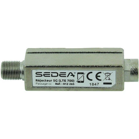 Kit Filtre TV 5G (LTE700) + Connectique - SEDEA - 912265 3 Kit Filtre TV 5G (LTE700) + Connectique - SEDEA - 912265 – Image 3