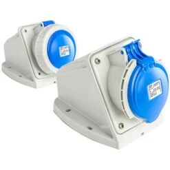 Socle De Prise 32A 2P+T En Saillie Femelle étanche IP44 Ou IP67 - Étanche IP67 Ou IP44 - IP44 - Socle 32A - 2P+T - Mural - 230V -Goobayd Magasin 27561654 3