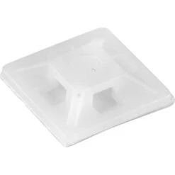 EMBASE ADHESIVE POUR COLLIER 3.6 MM INCOLORE SACHET DE 25