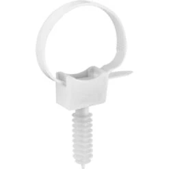 COLLIER AVEC EMBASE � 16 A 32 MM + CHEVILLE BLANC SACHET DE 10