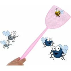 Tapette À Mouches, Ensemble De Swat Manuel Puissant Et Flexible, Couleurs Assorties (Paquet De 3) -Goobayd Magasin 36288907 3