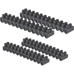 CABLE DE CONNEXION AVEC EMBOUT SERTI H07VK 10MM 0,26M BLEU ET NOIR