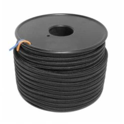 Câble Textile - Au Mètre - Noir -Goobayd Magasin 3998554 3