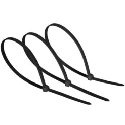 Collier Rapide Noir Lot De 100 Colliers 100 X 2,5 Mm 6 Collier Rapide Noir Lot De 100 Colliers 100 X 2,5 Mm -Goobayd Magasin 46677605 3