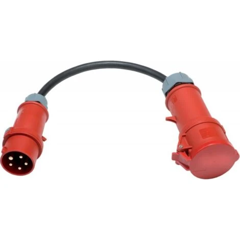 Adaptateur 16 Auf 32A H07RN-F5G2,5 400V 1 Adaptateur 16 Auf 32A H07RN-F5G2,5 400V