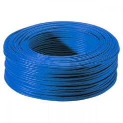 Fil électrique HO7VR 6mm² BLEU 1 Mètre