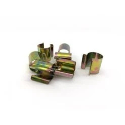 Clips De Fixation Acier Nickelé Ou Acier Bichromaté, Diamètre 32 Mm, Lot De 10