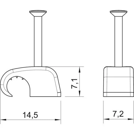 OBO Bettermann Cavalier 2228629 Plage De Ø Du Faisceau 7 Mm (max) Gris 100 Pc(s) 2 OBO Bettermann Cavalier 2228629 Plage De Ø Du Faisceau 7 Mm (max) Gris 100 Pc(s) – Image 2