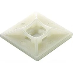 Weidmüller CBH 27/27 NATUR Embase De Fixation 1289400000 Plage De Ø Du Faisceau 4.40 Mm (max) 4 Voies Naturel 100 Pc(s)