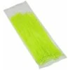Collier De Serrage Plastique 200mm Nylon 2,5mm Attache Serre Câble Universel Vert (100 Pcs)