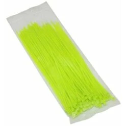 Collier De Serrage Plastique 200mm Nylon 2,5mm Attache Serre Câble Universel Vert (100 Pcs)
