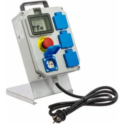 Coffret De Chantier Précâblé, Monophasé Avec Piétement - BATILEC