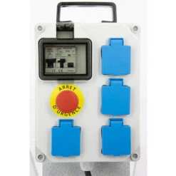 Coffret De Chantier Précâblé, Monophasé Avec Piétement - BATILEC -Goobayd Magasin 57900244 3