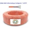 100 M Câble Informatique Catégorie 7 S/FTP - 4 Paires