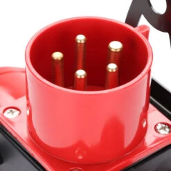 Randaco Prise Industrielle CEE 3 X CEE 400V/32A 5 Broches IP44 étanche Aux éclaboussures Avec Couvercles De Sécurité -Goobayd Magasin 63581670 3