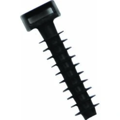 Lot De 100 Embases à Cheville - Noir