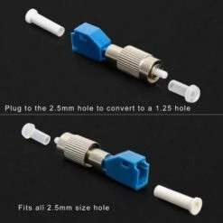 Adaptateur Fibre Optique Connecteur Fibre Optique, 2 Localisateurs Visuels De Défaut Connecteur Mâle FC Vers Connecteur Femelle LC -Goobayd Magasin 68165854 5