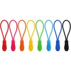 LTS FAFA 40 Pièces Cordon De Tirage Extension Zip Tirettes De Fermeture,(Couleur Aléatoire)
