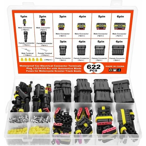 MSBD 622 Pièces Connecteurs électriques étanches, Connecteurs électriques étanches De Voiture Moto Scooter Camions Connecteurs étanches Marins. 1 MSBD 622 Pièces Connecteurs électriques étanches, Connecteurs électriques étanches De Voiture Moto Scooter Camions Connecteurs étanches Marins.