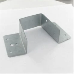 Sabot Forme U SUPPORT POUTRE 50 Acier Zingué Blanc Sendzimir Conditionnement: Unitaire